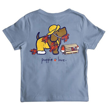 Puppie Love Boys Lobster Pup Short-Sleeve T-Shirt