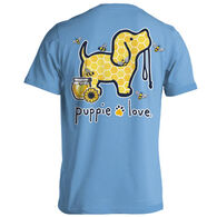 Puppie Love Women's Honey Bee Pup Short-Sleeve T-Shirt