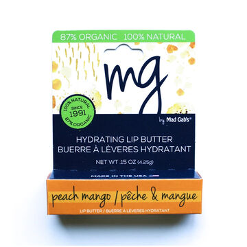 Mad Gabs MG Signature Peach Mango Lip Butter