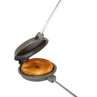 Rome Cast Iron Round Australian Style Jaffle Pie Iron