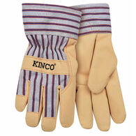 Kinco Boy's & Girl's Lined Ultra-Suede Glove w/Knit Wrist
