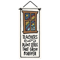 Spooner Creek "Teachers Plant Seeds" Small Tall Tile
