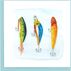 Quilling Card Fishing Lures Greeting Card