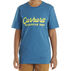 Carhartt Boys Cursive Logo Short-Sleeve Shirt