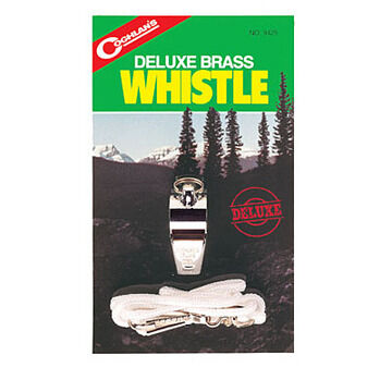 Coghlans Deluxe Brass Whistle