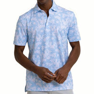 Southern Tide Men's Driver Island Blooms Printed Polo Short-Sleeve Shirt