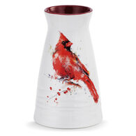 DEMDACO Redhead Cardinal Vase