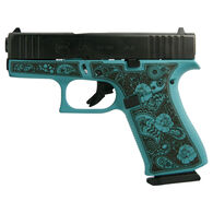 Glock 43X Engraved Tiffany & Paisley 9mm 3.4" 10-Round Pistol w/ 2 Magazines