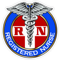 Sticker Cabana Registered Nurse Sticker