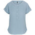 North River Womens Double Weave Cotton Gauze Henley Short-Sleeve Shirt