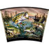 American Expedition Largemouth Bass Collage Tall Acrylic Tumbler