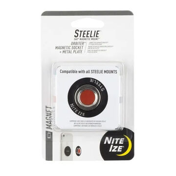 Nite Ize Steelie Orbiter Magnetic Socket + Metal Plate