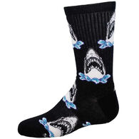 Socksmith Design Youth Shark Attack Sock