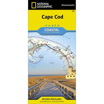 National Geographic Cape Cod National Seashore Trails Illustrated Map