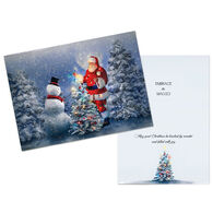 LPG Greetings Santa Snowman Boxed Christmas Cards