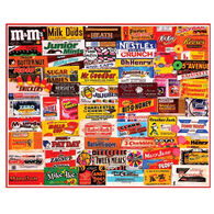 White Mountain Jigsaw Puzzle - Candy Wrappers