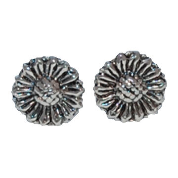 Semaki & Bird, Ltd. Womens Sterling Silver Sunflower Earring