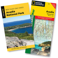 FalconGuides Best Easy Day Hiking Guide and Trail Map Bundle: Acadia National Park, 4th Edition by Dolores Kong & Dan Ring