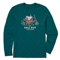 Life is Good Men's Fall Guy Crusher Long-Sleeve Shirt