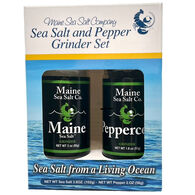 Maine Sea Salt and Peppercorn Grinder Set