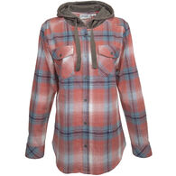 Canyon Guide Women's Addalee Hooded Flannel Long-Sleeve Shirt