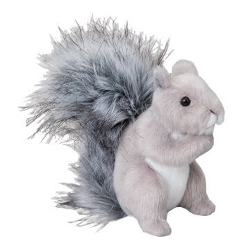 Douglas Company Plush Grey Squirrel - Shasta