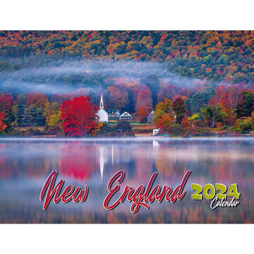 Maine Scene New England 2024 Wall Calendar