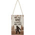 Carson Home Accents Bigfoot Small Hanging Sign