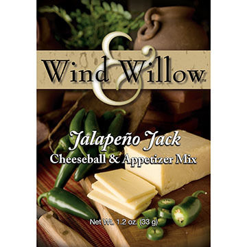 Wind & Willow Jalapeno Jack Cheeseball & Appetizer Mix
