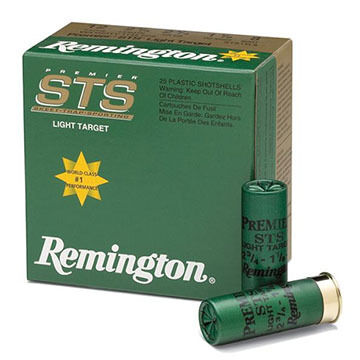 Remington Premier STS Target 12 GA 2-3/4 1 oz. #8 Shotshell Ammo (25)