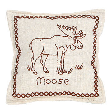 Paine Products 4 x 4 Moose Outline Balsam Pillow