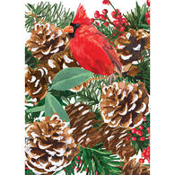 Allport Editions Pinecone Cardinal Boxed Holiday Cards