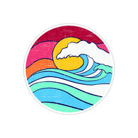 Sticker Cabana Wave Mini Sticker