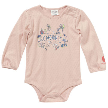 Carhartt Infant Girls Carhartt Life Long-Sleeve Bodyshirt