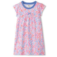 Hatley Girl's Ditsy Floral Short-Sleeve Nightgown