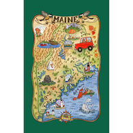 Kay Dee Designs Maine Adventure Destinations Tea Towel
