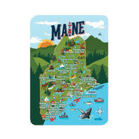 Wilcor Maine Map Playing Cards