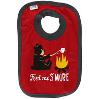 Lazy One Infant/Toddler Boys' & Girls' Feed Me S'More Bib
