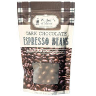 Wilbur's of Maine Dark Chocolate Covered Espresso Beans - Resealable Pouch