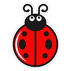 Sticker Cabana Ladybug Mini Sticker