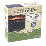 Pacific Accents 100 LED Solar-Powered Lights Rope