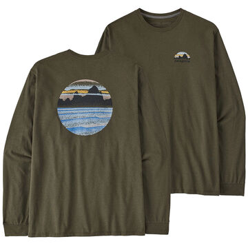 Patagonia Mens Skyline Stencil Responsibili-Tee Long-Sleeve T-Shirt