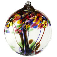 Kitras Tree of Celebration Art Glass Orb