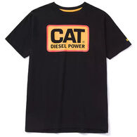 CAT Workwear Men's Diesel Power Short-Sleeve T-Shirt
