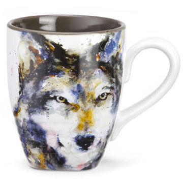 DEMDACO Dean Crouser Wolf Mug