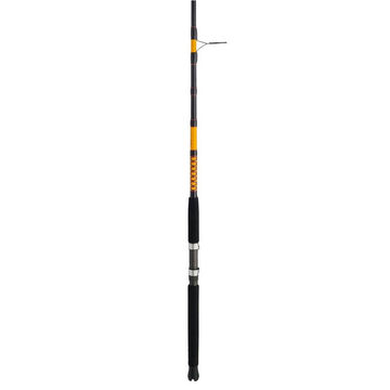 Ugly Stik Bigwater Spinning Fishing Rod,Black/Red/Yellow 