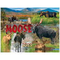 Maine Scene Moose 2023 Wall Calendar