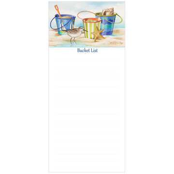 Pumpernickel Press By The Shore Magnetic List Notepad