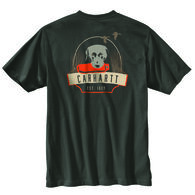 Carhartt Men's Loose Fit Heavyweight Pocket Dog Graphic Short-Sleeve T-Shirt