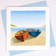 Quilling Card Boats Everyday Greeting Card
